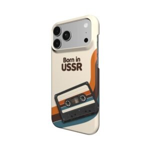 Тонкий чехол «Born in USSR» - Thumbnail Image 2