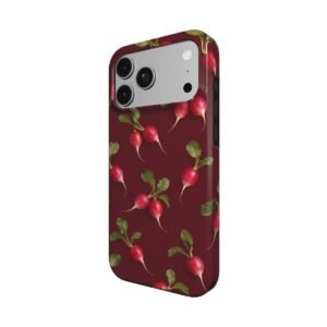 Двухслойный чехол «Редис на бордо» - Thumbnail Image 2